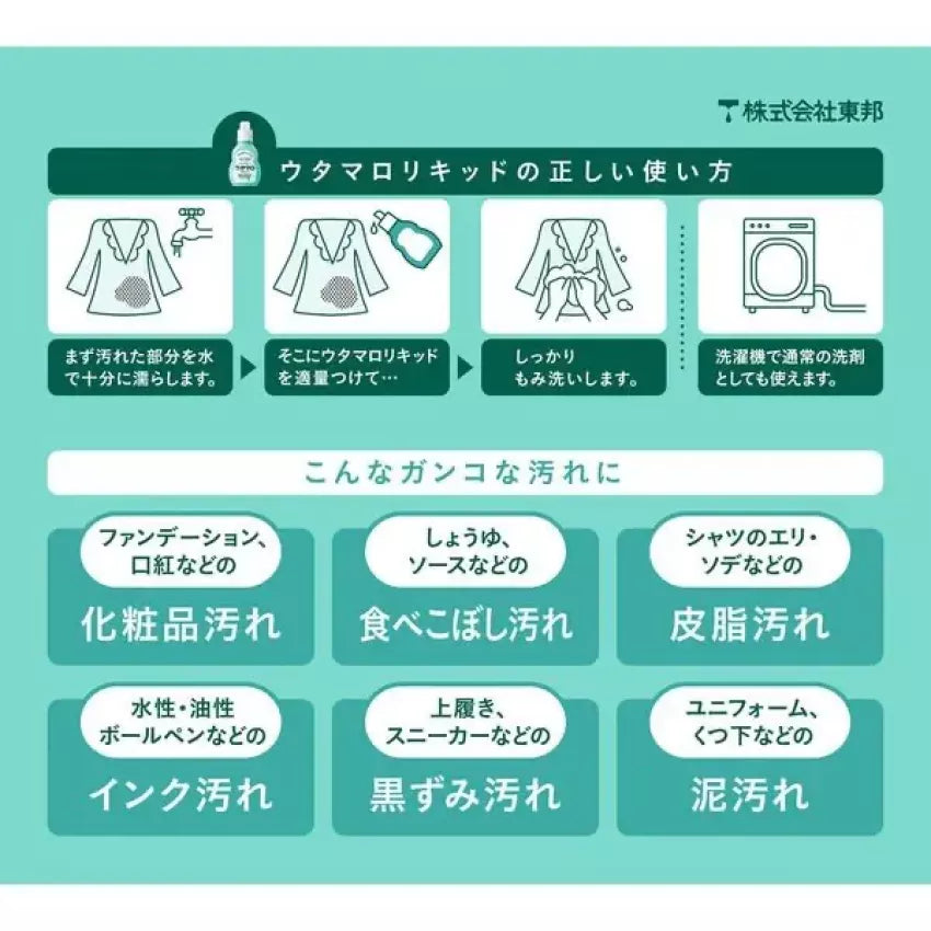 Kouriten [現貨] 日本製造 東邦家居萬用洗衣液 400ml image 5