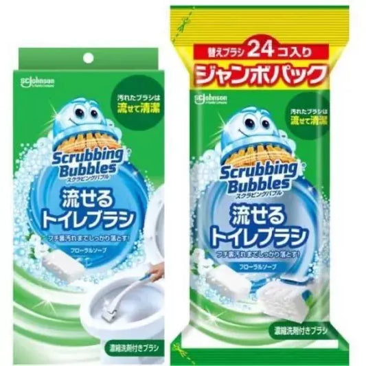Kouriten [現貨] 日本版 SC Johnson Scrubbing Bubbles 可沖走廁所刷 image 1