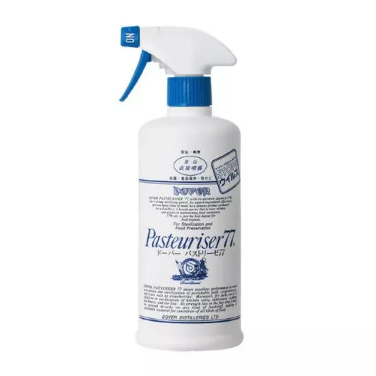 Kouriten [現貨] 日本製造 Pasteuriser 抗菌 77 可食用消毒酒精噴霧 500ml image 1