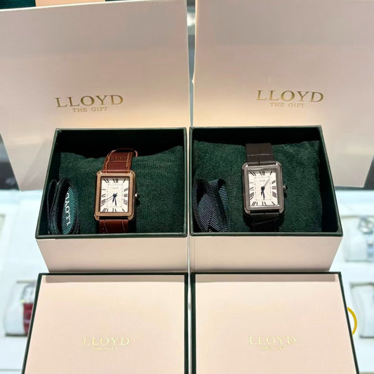 Kouriten [限時預購]  LLOYD 牛皮小方塊腕表 image 1
