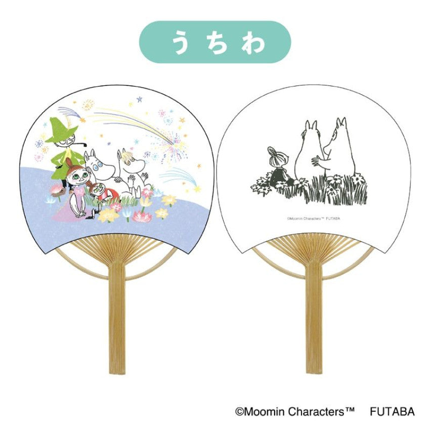 Kouriten [現貨] 日本製造 郵局限定季節性姆明竹扇套裝 image 9
