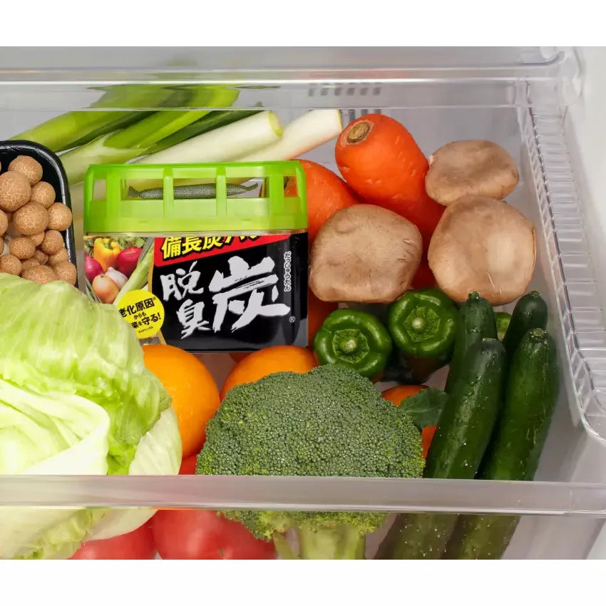 Kouriten [現貨] 日本製造 雞仔牌備長炭脫臭炭 - 雪櫃蔬果格用 image 2