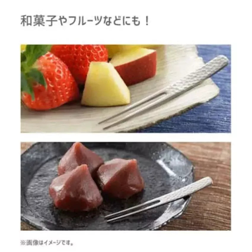 Kouriten [現貨] 日本製造 Yoshikawa 居酒家 GOODS 槌目小食叉 image 3