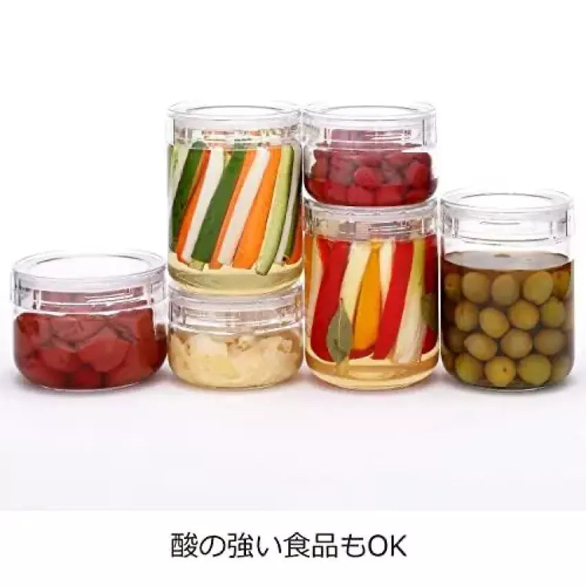 Kouriten [現貨] 純日本製造 星硝 Charmy Clear Tough 玻璃密封保存容器 image 9