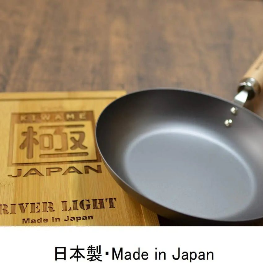 Kouriten [現貨] 日本製造 River Light 窒化鐵平底鑊 image 7