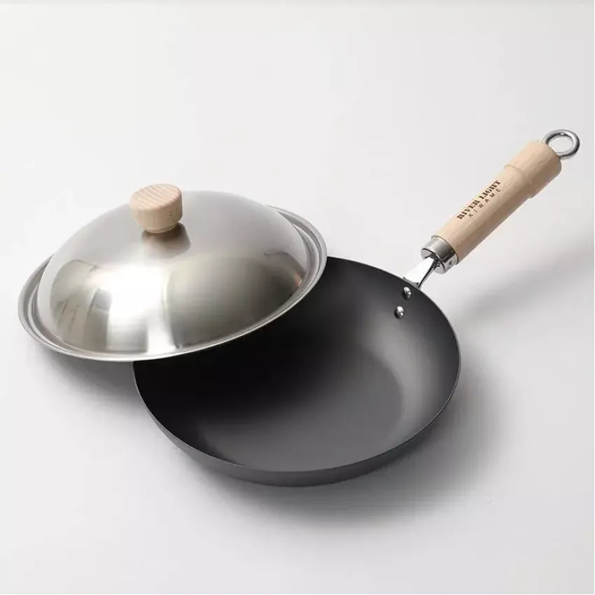 Kouriten [現貨] 日本製造 River Light 窒化鐵炒鍋 image 9
