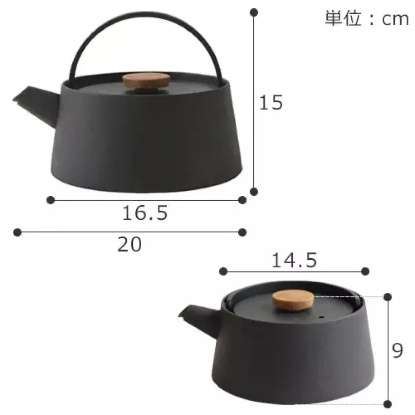 Kouriten [現貨] 日本製造 南部鉄器池永鉄工 鑄鐵茶壺 小泉誠設計 tetu 系列 image 7