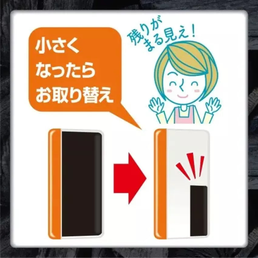 Kouriten [現貨] 日本製造 雞仔牌備長炭脫臭炭 - 廚房/廚櫃用 image 2