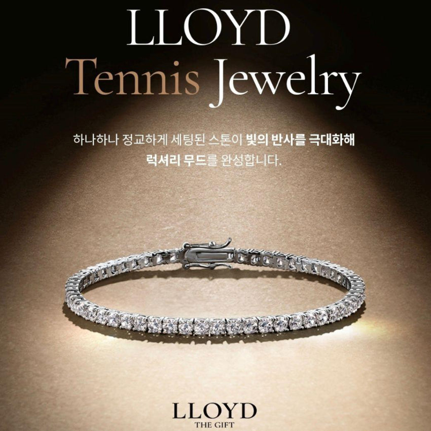 Kouriten [限時預購]  韓國LLOYD Timeless系列 3mm Tennis手鏈 image 1