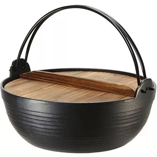 Kouriten [現貨] 南部鉄器池永鉄工 割烹 丸鍋 連木蓋 image 1