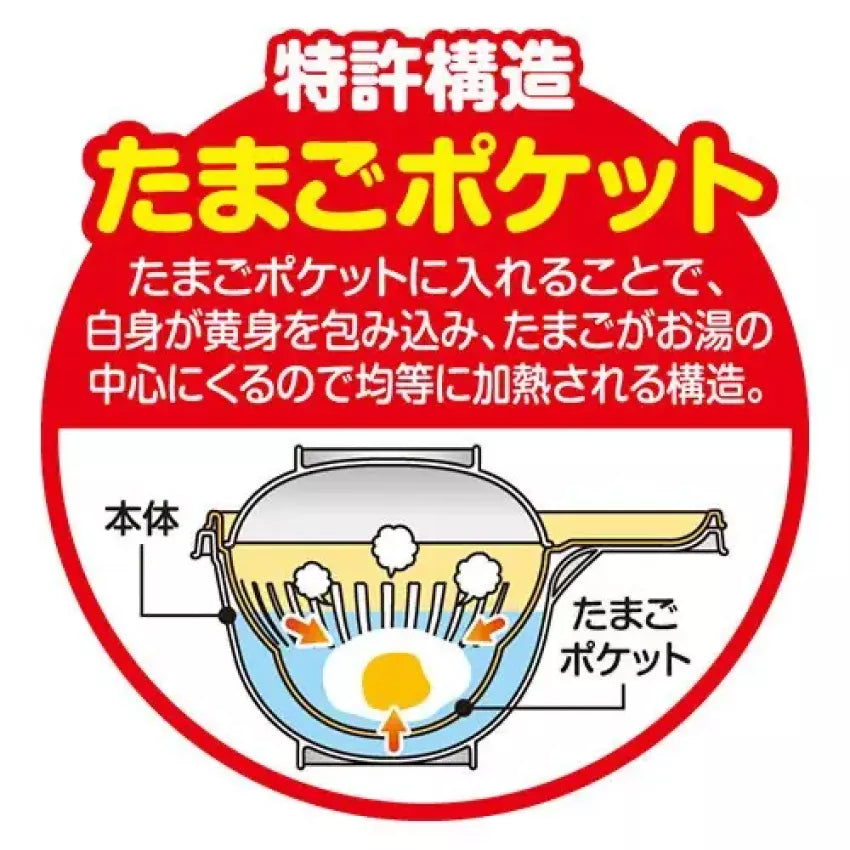 Kouriten [現貨] 日本製造 EBiSU 溫玉風微波爐溫泉蛋器 image 5