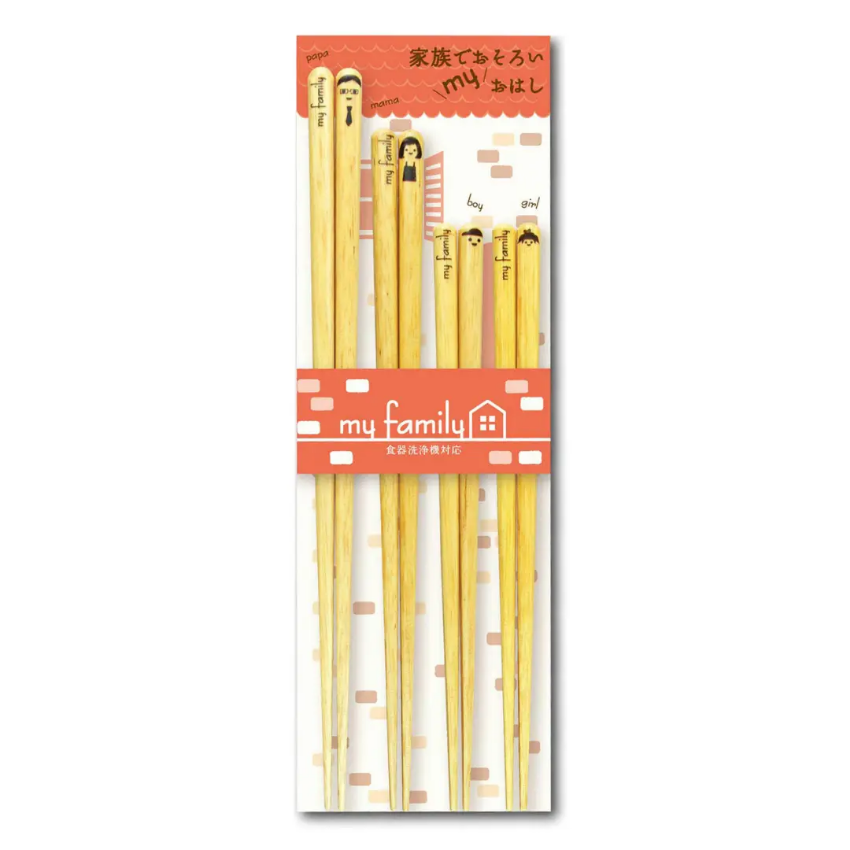 Kouriten [現貨] 日本製造 Sun Life My Family 若狭塗 家族著 image 1