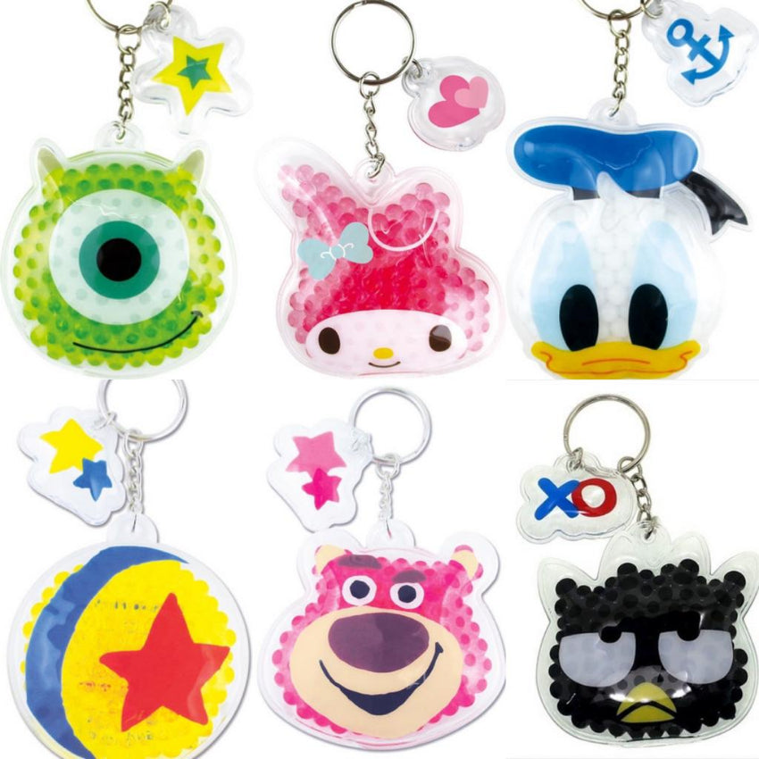 Kouriten [現貨] 日本直接進口 迪士尼 / Sanrio 凝膠珠鎖匙扣 image 1