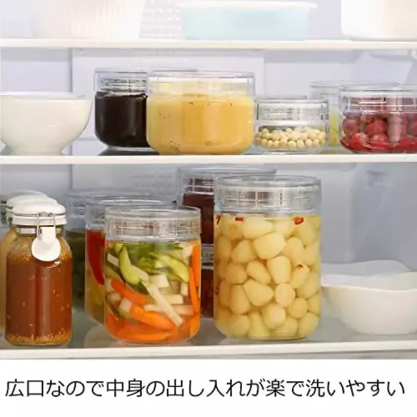 Kouriten [現貨] 純日本製造 星硝 Charmy Clear Tough 玻璃密封保存容器 image 8
