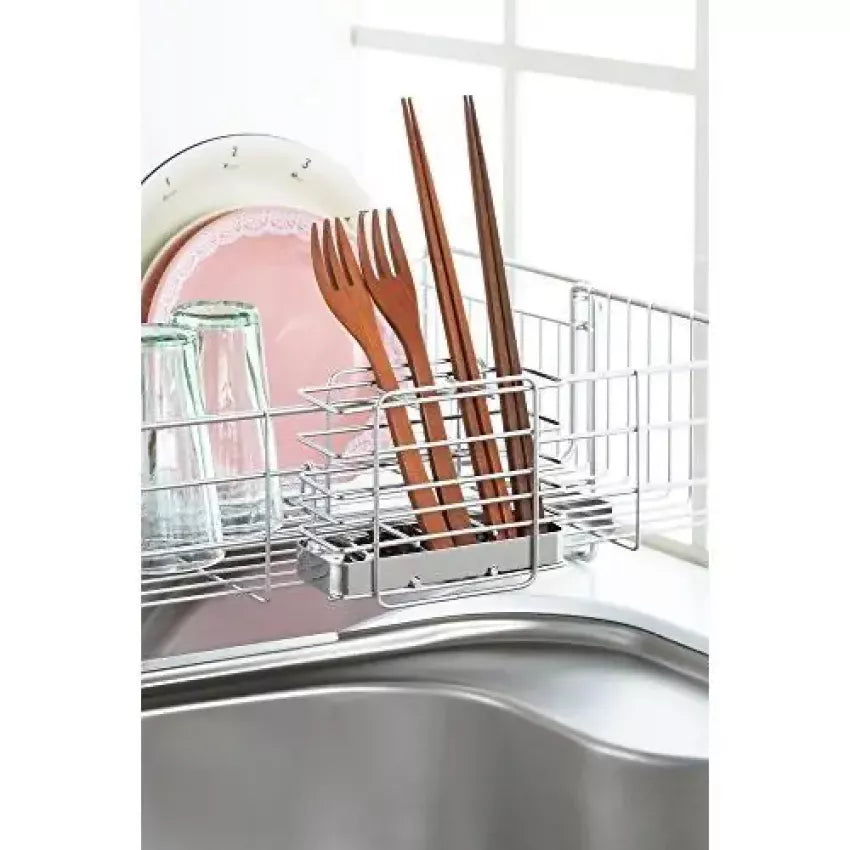 Kouriten [現貨] 日本製造 Yoshikawa 不銹鋼瀝水架用餐具架 image 2