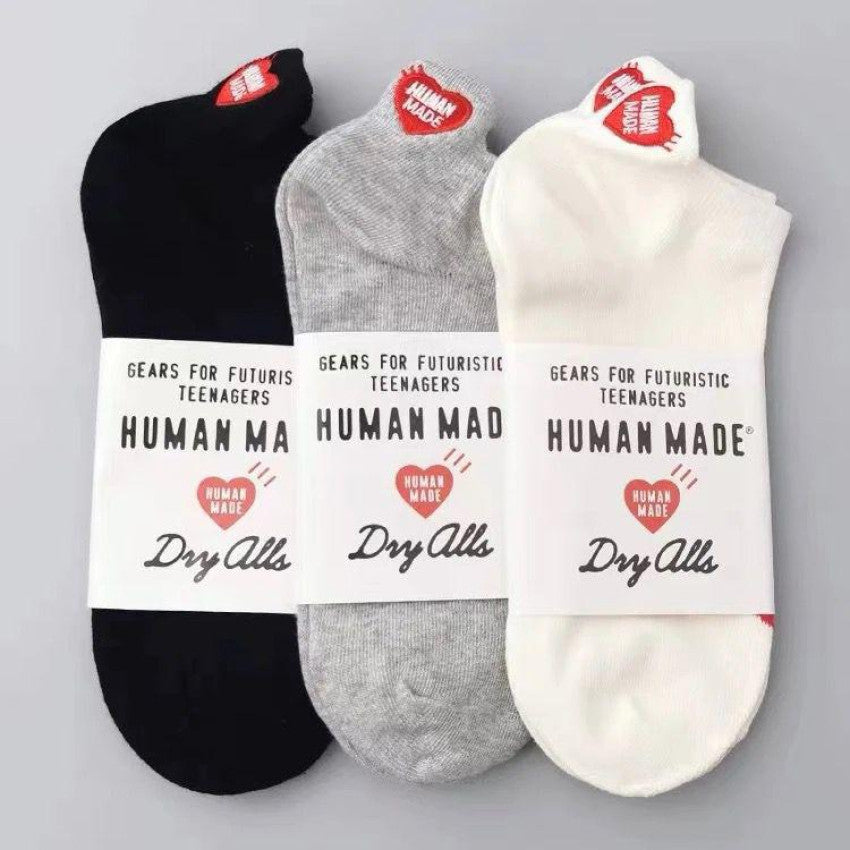 Kouriten [限時預購] 日版Human Made dry alls船襪 (1套3對) image 1