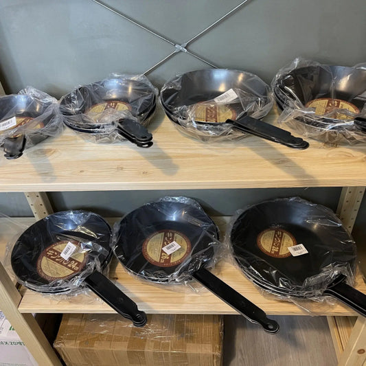 Kouriten [現貨] 日本製造 中尾製作所 純鐵平底鑊 image 1