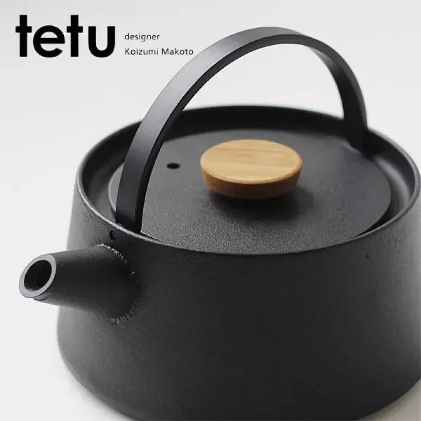 Kouriten [現貨] 日本製造 南部鉄器池永鉄工 鑄鐵茶壺 小泉誠設計 tetu 系列 image 1