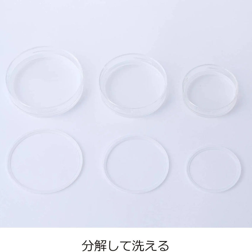 Kouriten [現貨] 純日本製造 星硝 Charmy Clear 玻璃密封保存容器 image 2