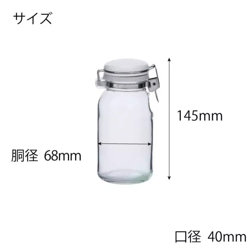 Kouriten [現貨] 純日本製造 星硝玻璃一按即開密封保存瓶 image 9
