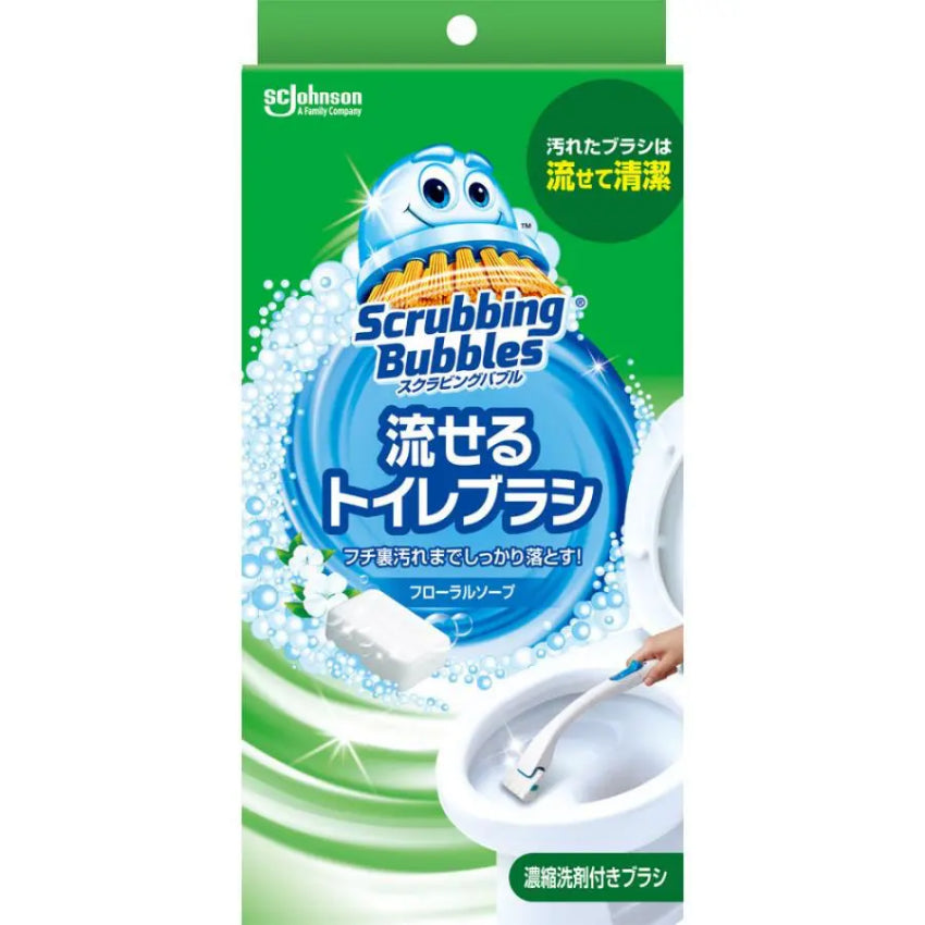 Kouriten [現貨] 日本版 SC Johnson Scrubbing Bubbles 可沖走廁所刷 image 2