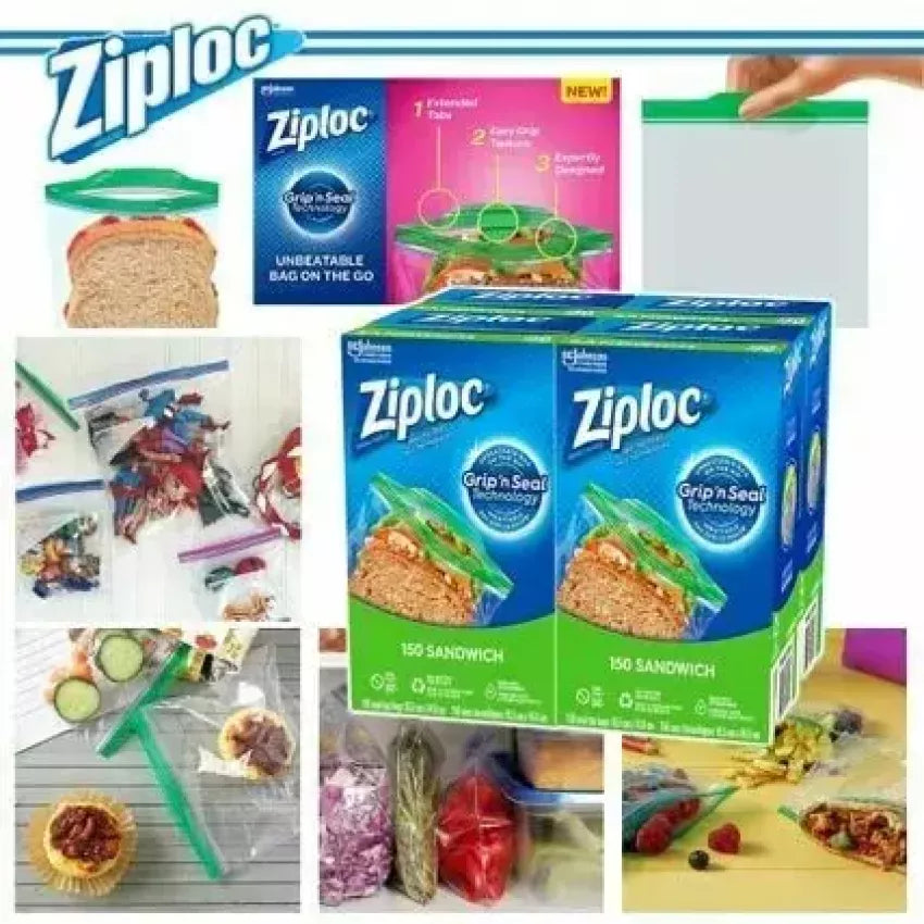 Kouriten [現貨] 美國 Ziploc 萬用密實袋 中碼 / 細碼 image 2