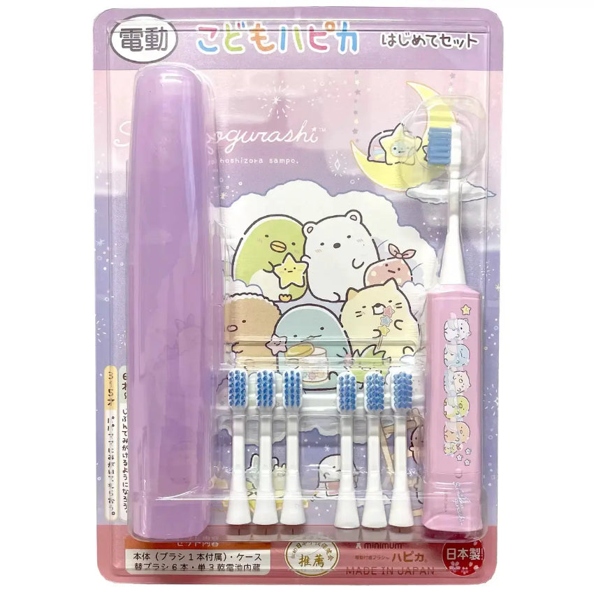 Kouriten [現貨] 日本製造 兒童電動牙刷本體 +6 支替換刷頭 image 3