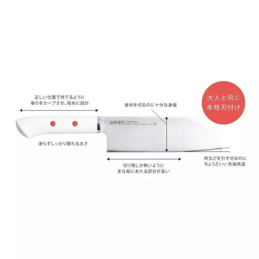 Kouriten [現貨] 日本製造 Suncraft 廚房育兒入門 5件套裝 (左/右手用) image 4